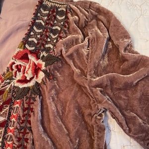 Johnny Was Velvet shirt